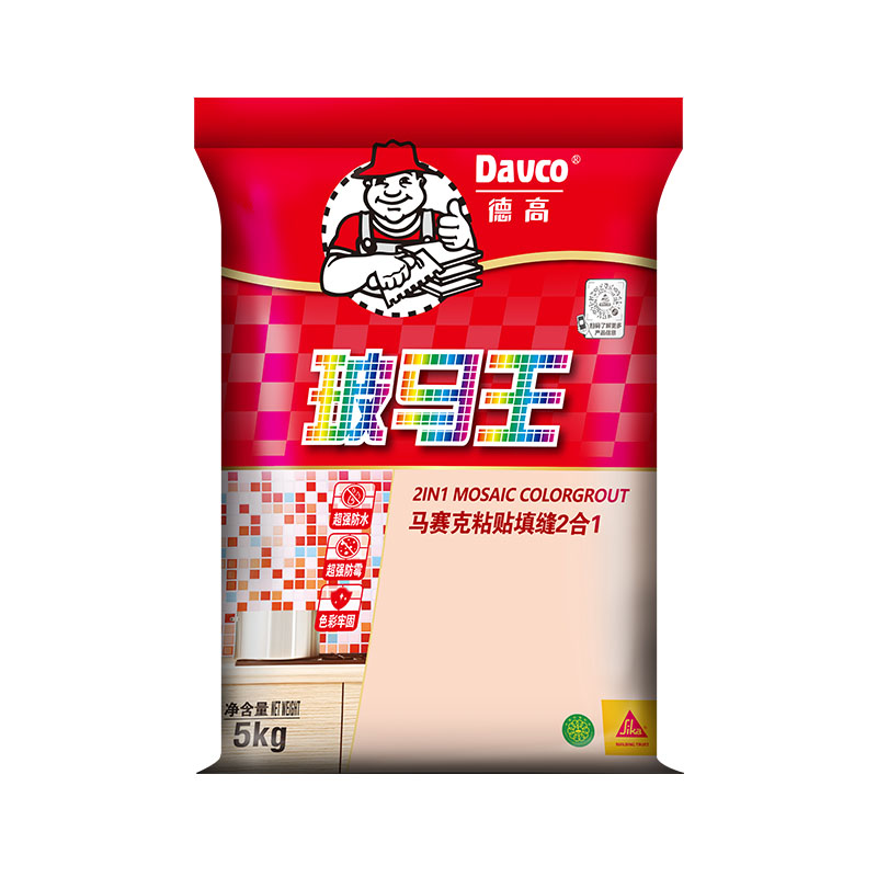 凯发K8旗舰厅玻马王马赛克粘贴填缝料二合一